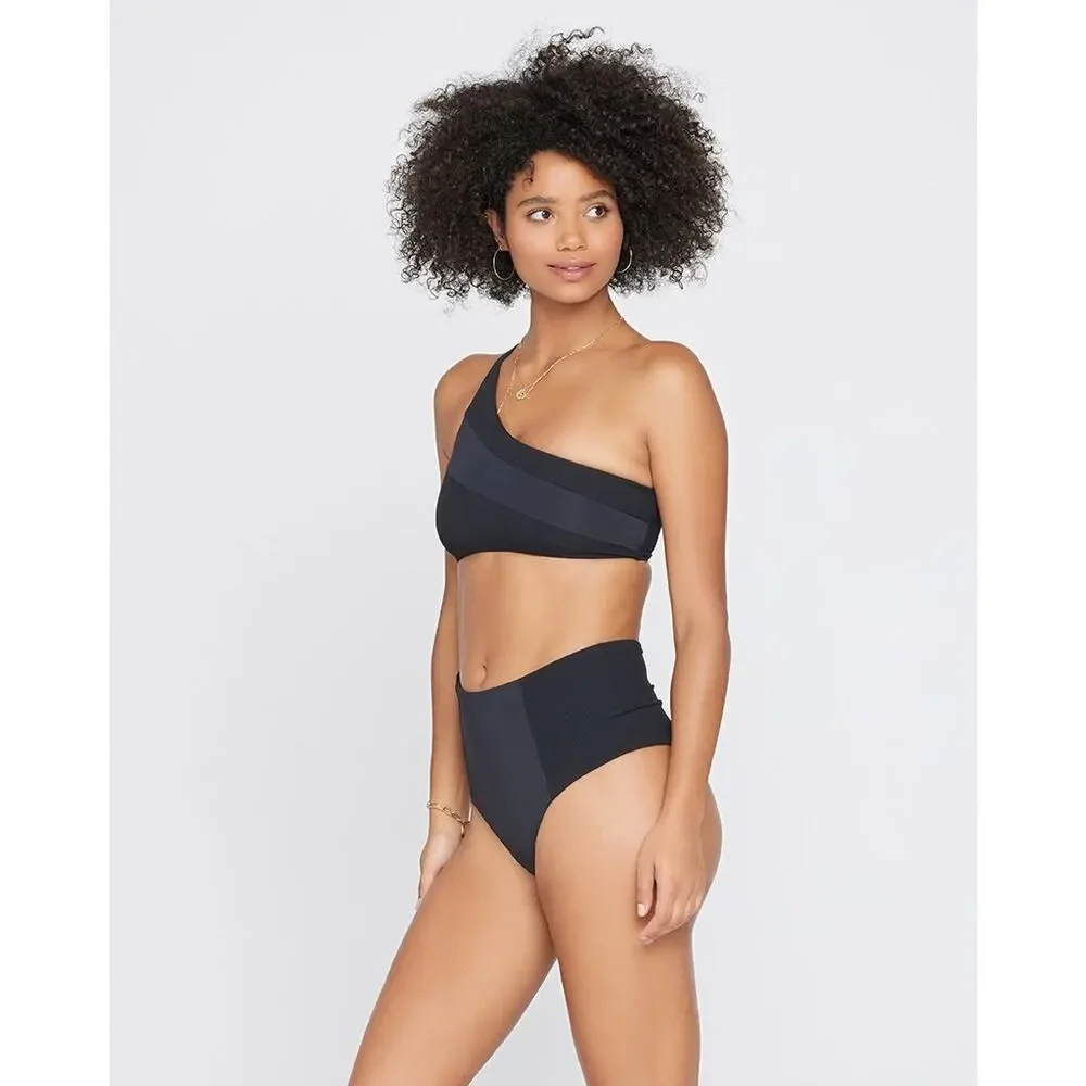 L*Space Jackie Bikini Bottom Black XS NWOT New